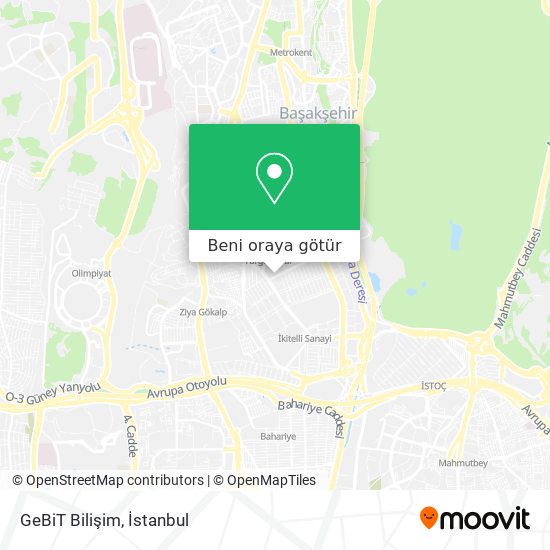 GeBiT Bilişim harita