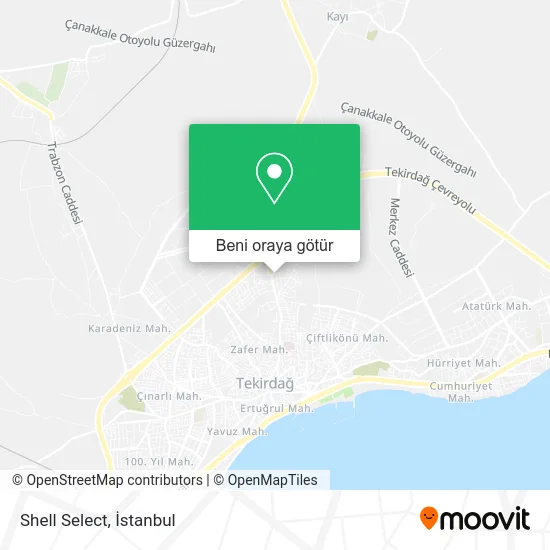 Shell Select harita