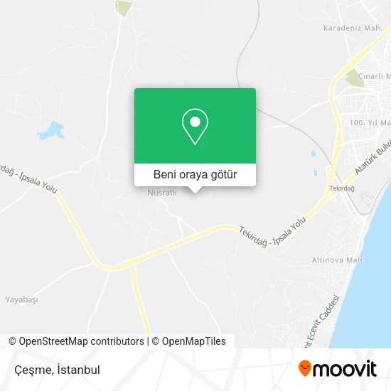 Çeşme harita