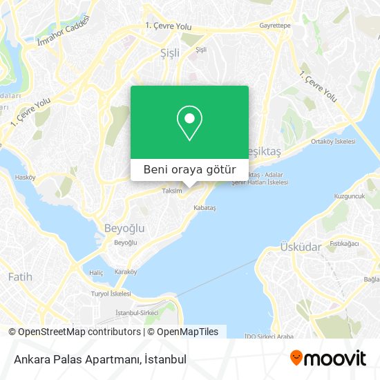 Ankara Palas Apartmanı harita