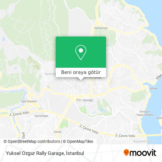 Yuksel Ozgur Rally Garage harita
