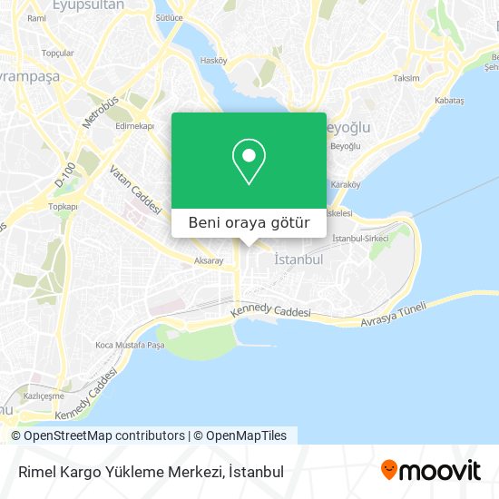 Rimel Kargo Yükleme Merkezi harita