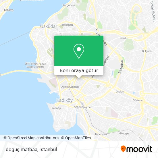 doğuş matbaa harita