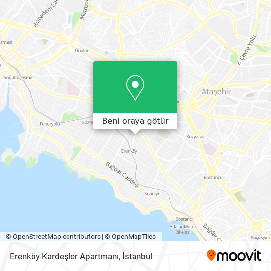 Erenköy Kardeşler Apartmanı harita