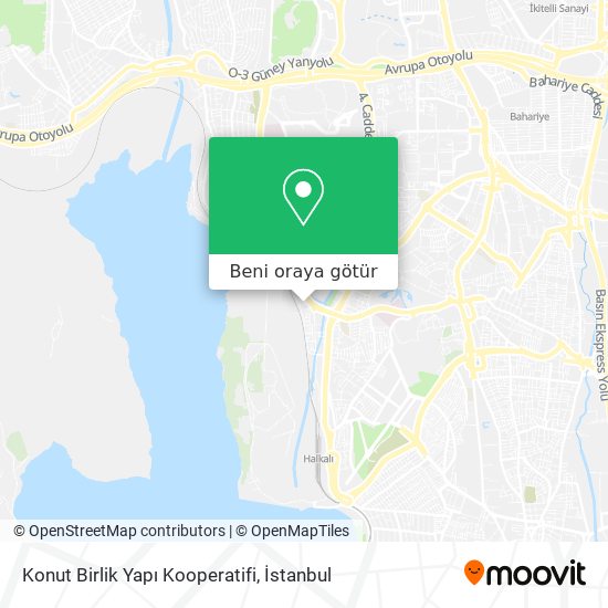Konut Birlik Yapı Kooperatifi harita