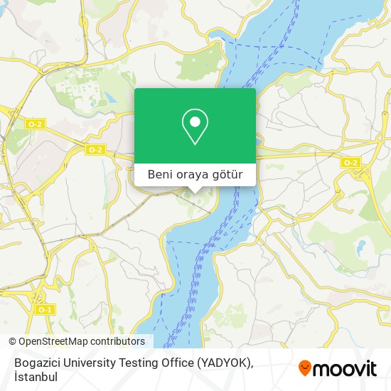 Bogazici University Testing Office (YADYOK) harita