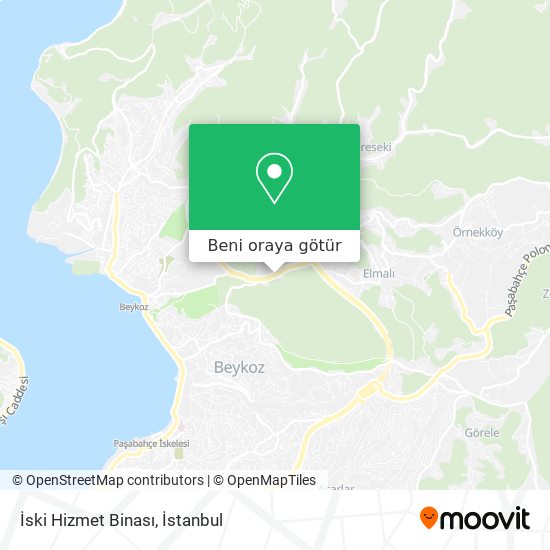 İski Hizmet Binası harita