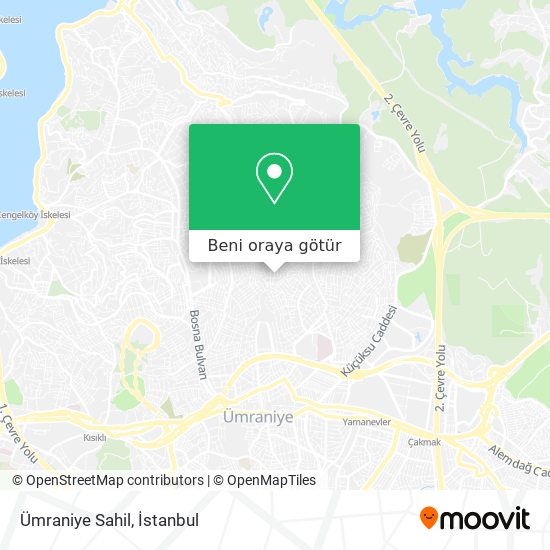 Ümraniye Sahil harita