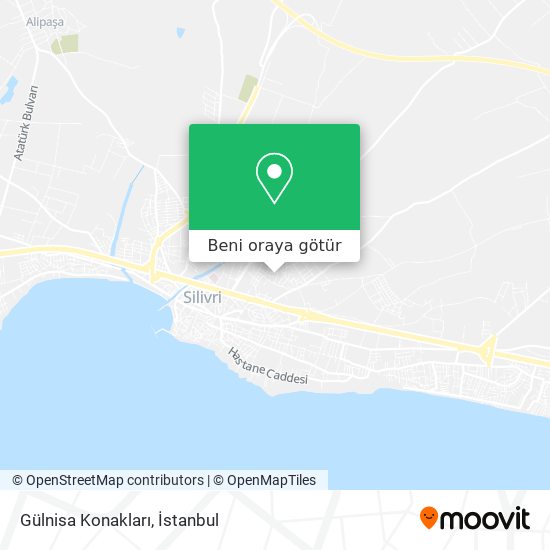 Gülnisa Konakları harita