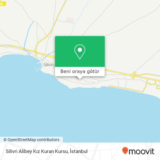 Silivri Alibey Kız Kuran Kursu harita