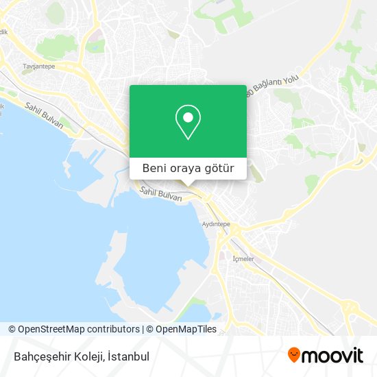 Bahçeşehir Koleji harita
