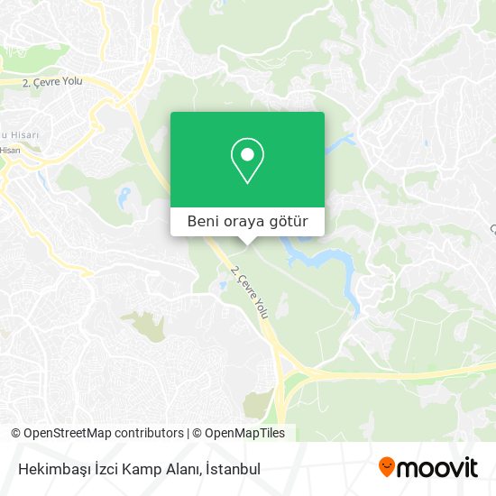Hekimbaşı İzci Kamp Alanı harita