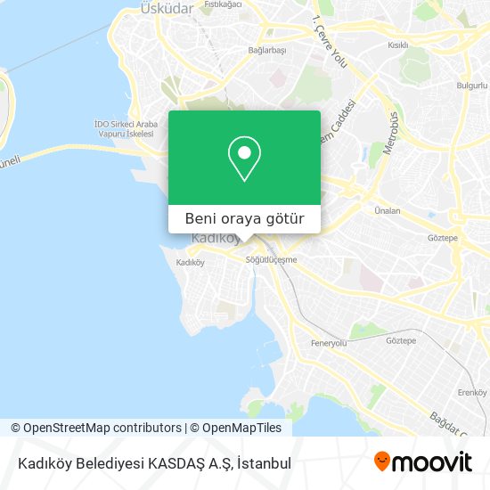 Kadıköy Belediyesi KASDAŞ A.Ş harita