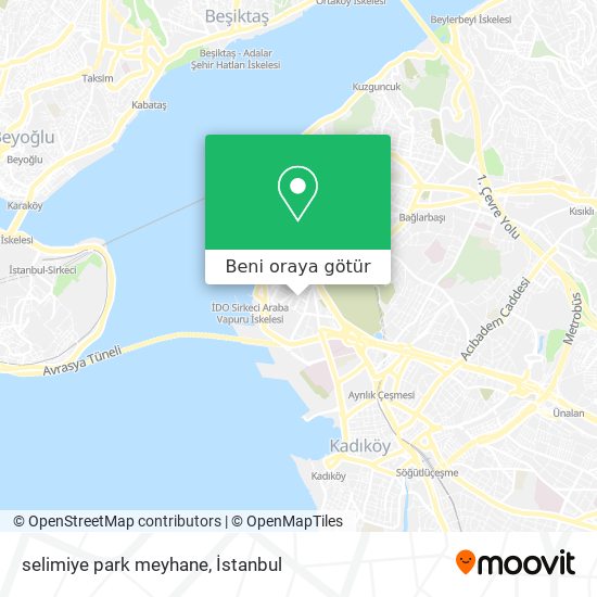selimiye park meyhane harita