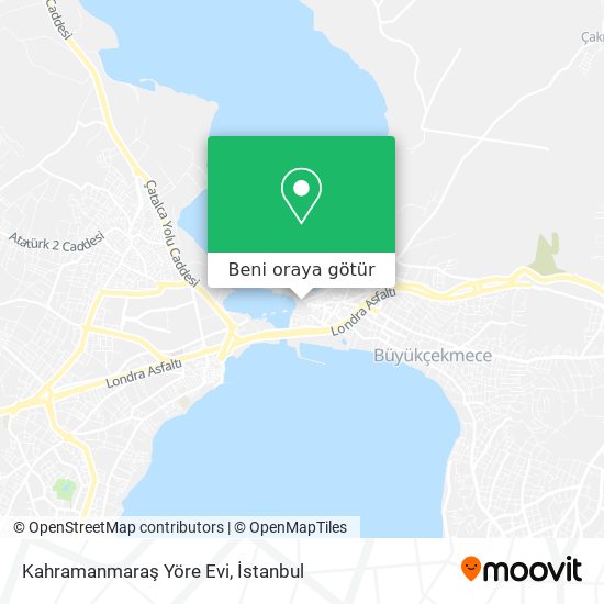 Kahramanmaraş Yöre Evi harita
