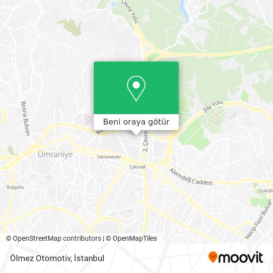 Ölmez Otomotiv harita