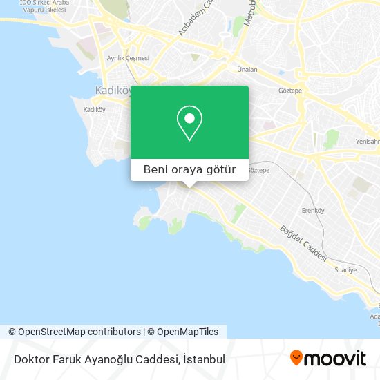 Doktor Faruk Ayanoğlu Caddesi harita