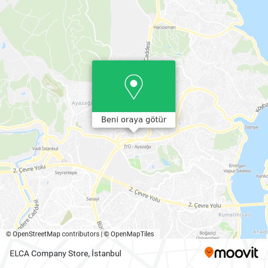 ELCA Company Store harita