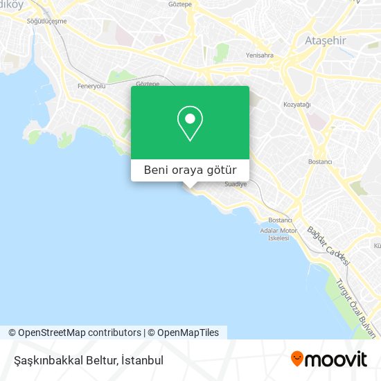 Şaşkınbakkal Beltur harita