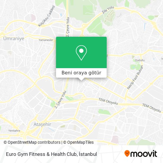 Euro Gym Fitness  & Health Club harita