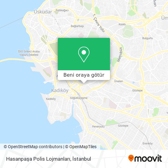 Hasanpaşa Polis Lojmanları harita