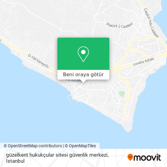 güzelkent hukukçular sitesi güvenlik merkezi harita