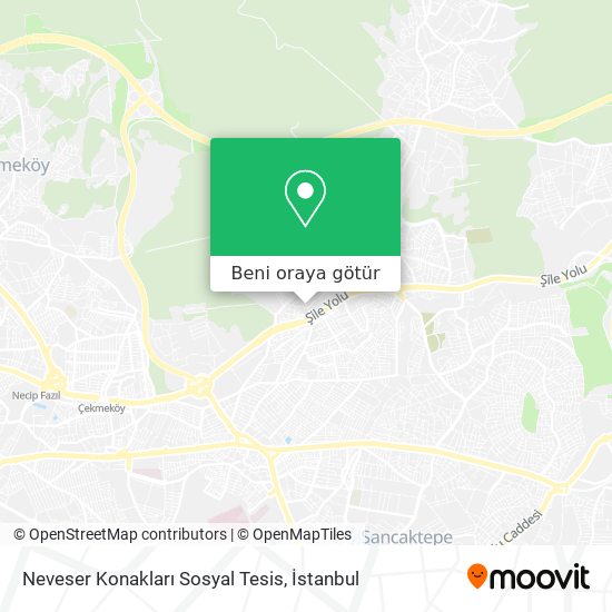 Neveser Konakları Sosyal Tesis harita