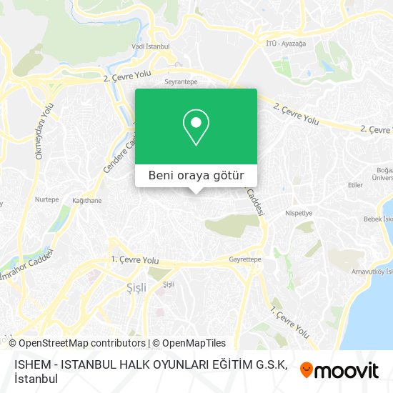 ISHEM - ISTANBUL HALK OYUNLARI EĞİTİM G.S.K harita