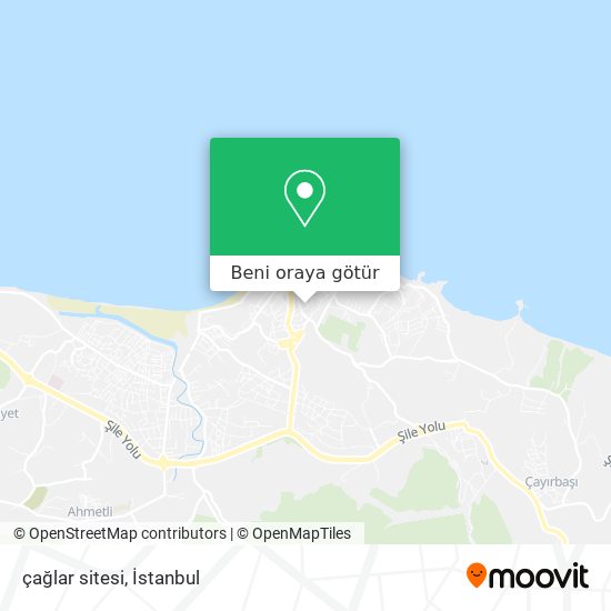 çağlar sitesi harita