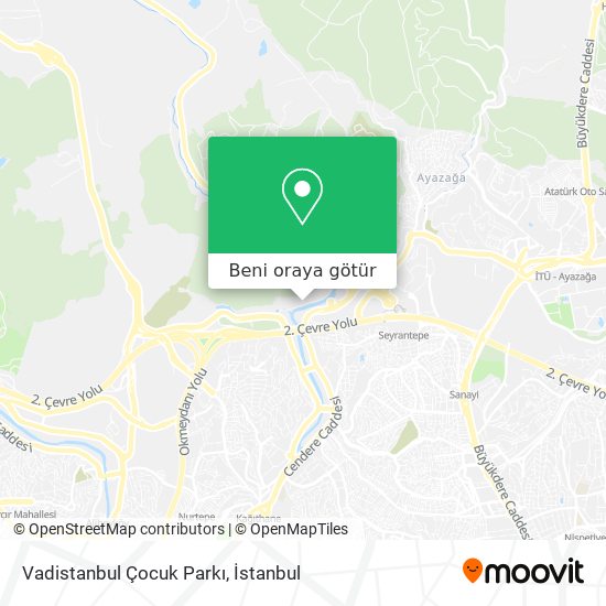Vadistanbul Çocuk Parkı harita
