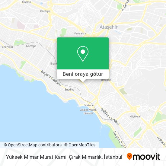 Yüksek Mimar Murat Kamil Çırak Mimarlık harita