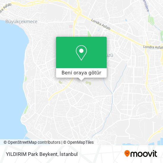 YILDIRIM Park Beykent harita