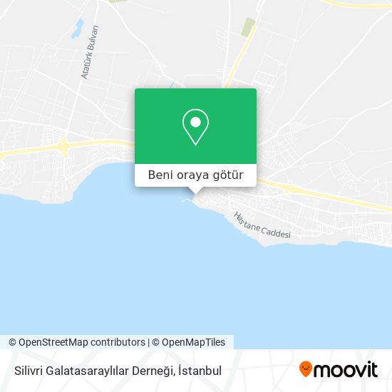 Silivri Galatasaraylılar Derneği harita