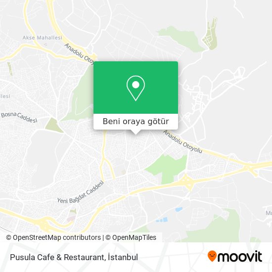 Pusula Cafe & Restaurant harita