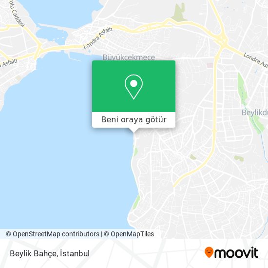 Beylik Bahçe harita