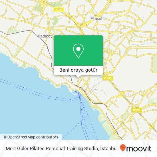 Mert Güler Pilates Personal Training Studio harita