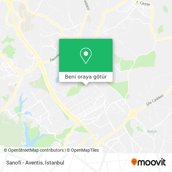 Sanofi - Aventis harita