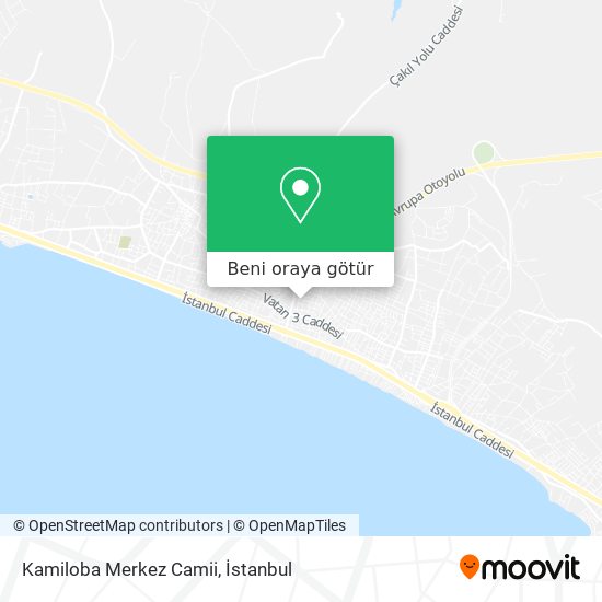 Kamiloba Merkez Camii harita