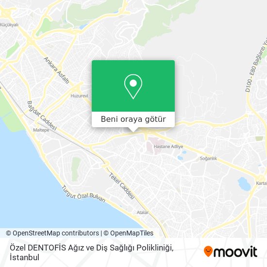 Özel DENTOFİS Ağız ve Diş Sağlığı Polikliniği harita