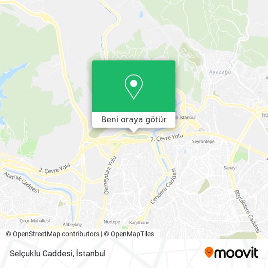 Selçuklu Caddesi harita