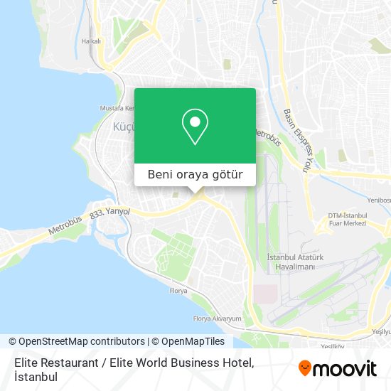 Elite Restaurant / Elite World Business Hotel harita