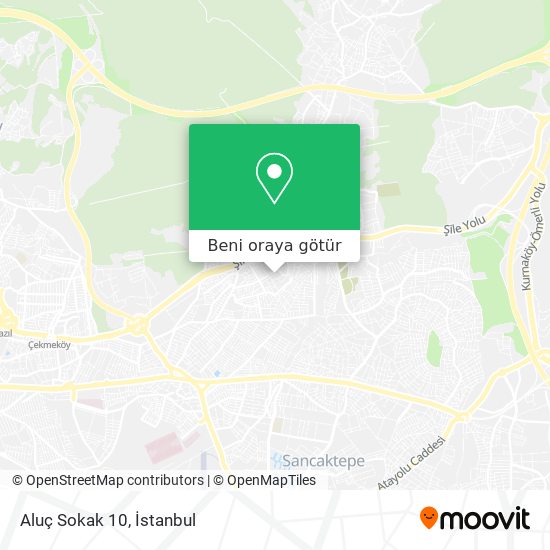 Aluç Sokak 10 harita