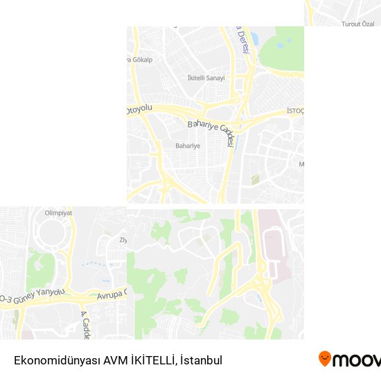 Ekonomidünyası AVM İKİTELLİ harita