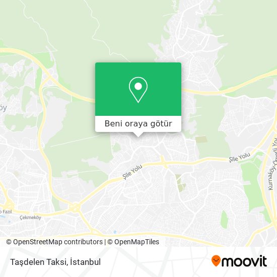 Taşdelen Taksi harita