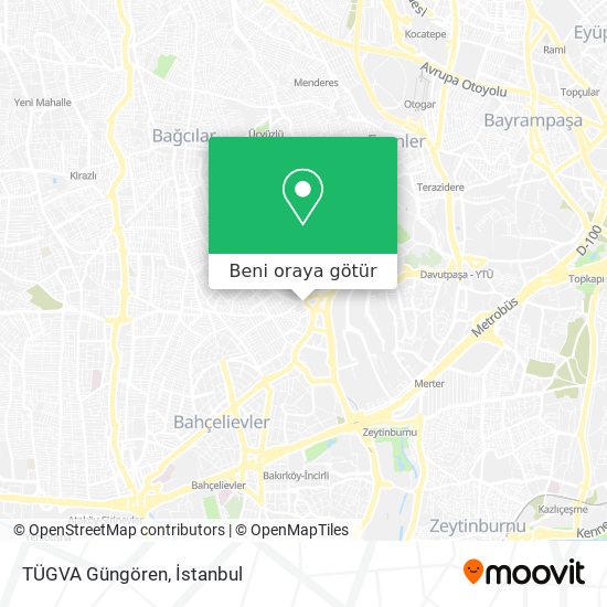 TÜGVA Güngören harita