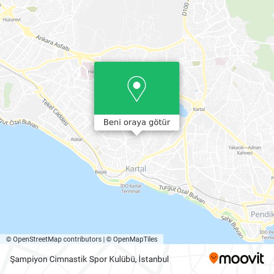 Şampiyon Cimnastik Spor Kulübü harita