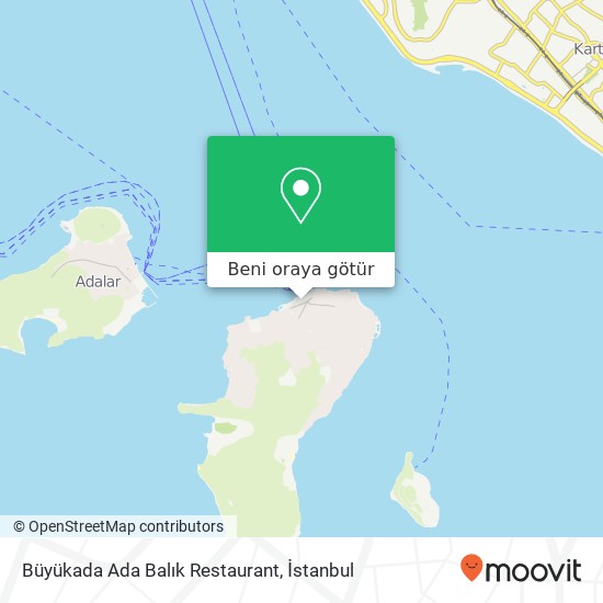 Büyükada Ada Balık Restaurant harita