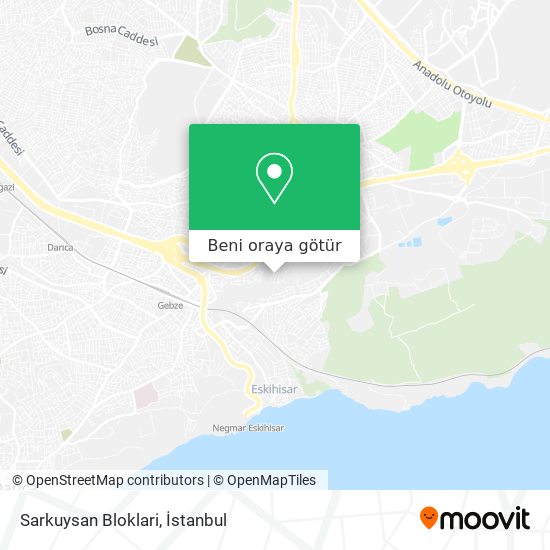 Sarkuysan Bloklari harita
