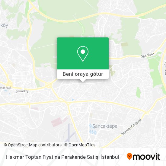 Hakmar Toptan Fiyatına Perakende Satış harita