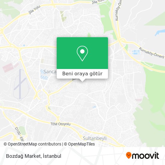 Bozdağ Market harita